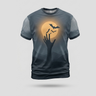 Bizarre Shadow Hand Bat Transformation Aop Tshirt