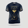 Uncanny Pumpkin Hourglass Glowing Sand Aop Tshirt