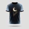 Golden Celestial Skeleton Hand Moon Aop Tshirt