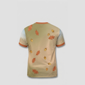 Fine Line Art Ghost Autumn Botanical Aop Tshirt