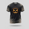 Minimalist Jack O Lantern Spooky Moon Aop Tshirt