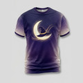 Celestial Moonlit Witch Hat Magic Dust Aop Tshirt