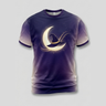 Celestial Moonlit Witch Hat Magic Dust Aop Tshirt